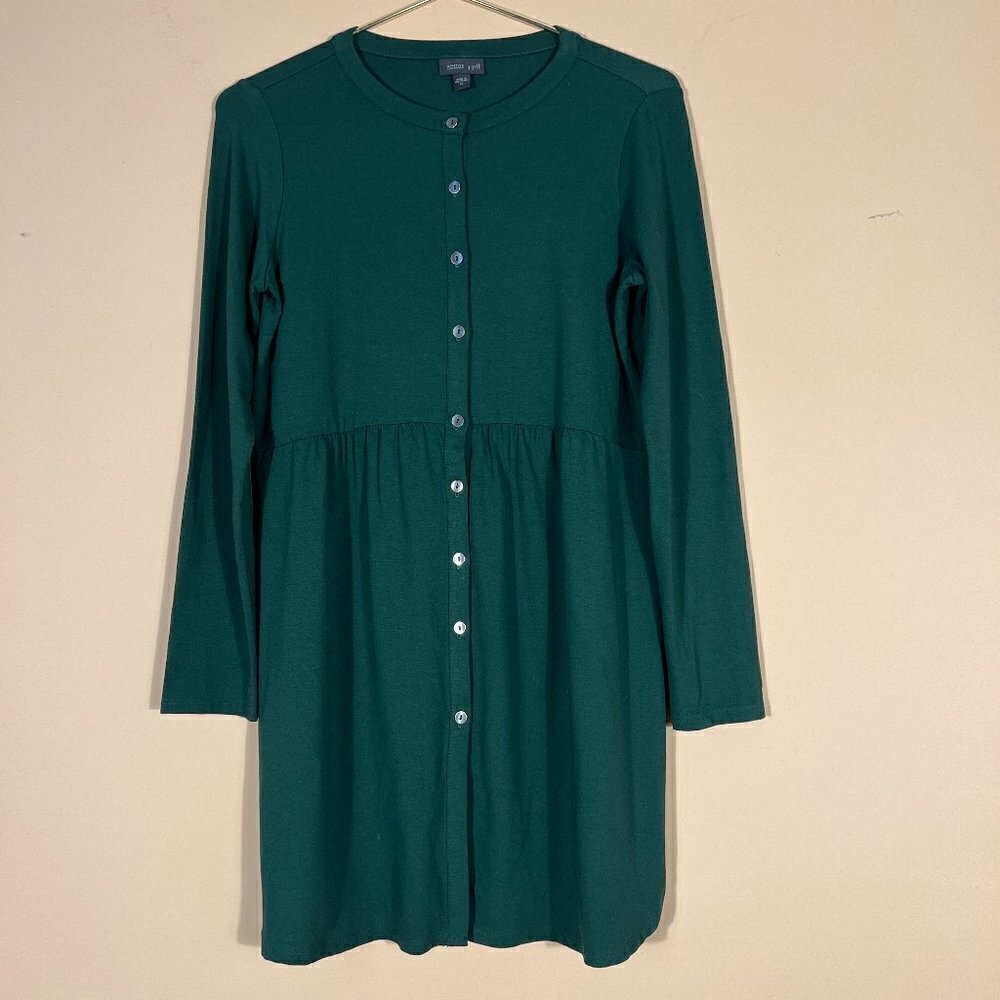 J JILL Wearever Collection Green Tunic/Dress